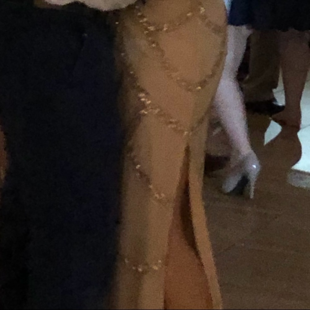 Aidan Mattox Blush Dress - Picture 4 of 7